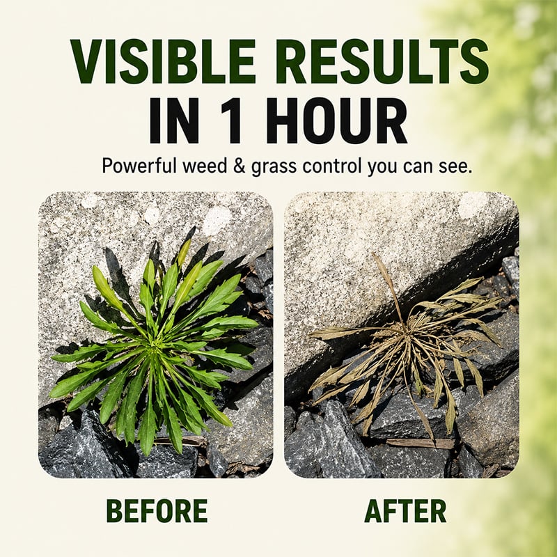 🌿The Easy Way to Get Rid of Unwanted Weeds Spray. Wait. Watch Them Disappear. 1