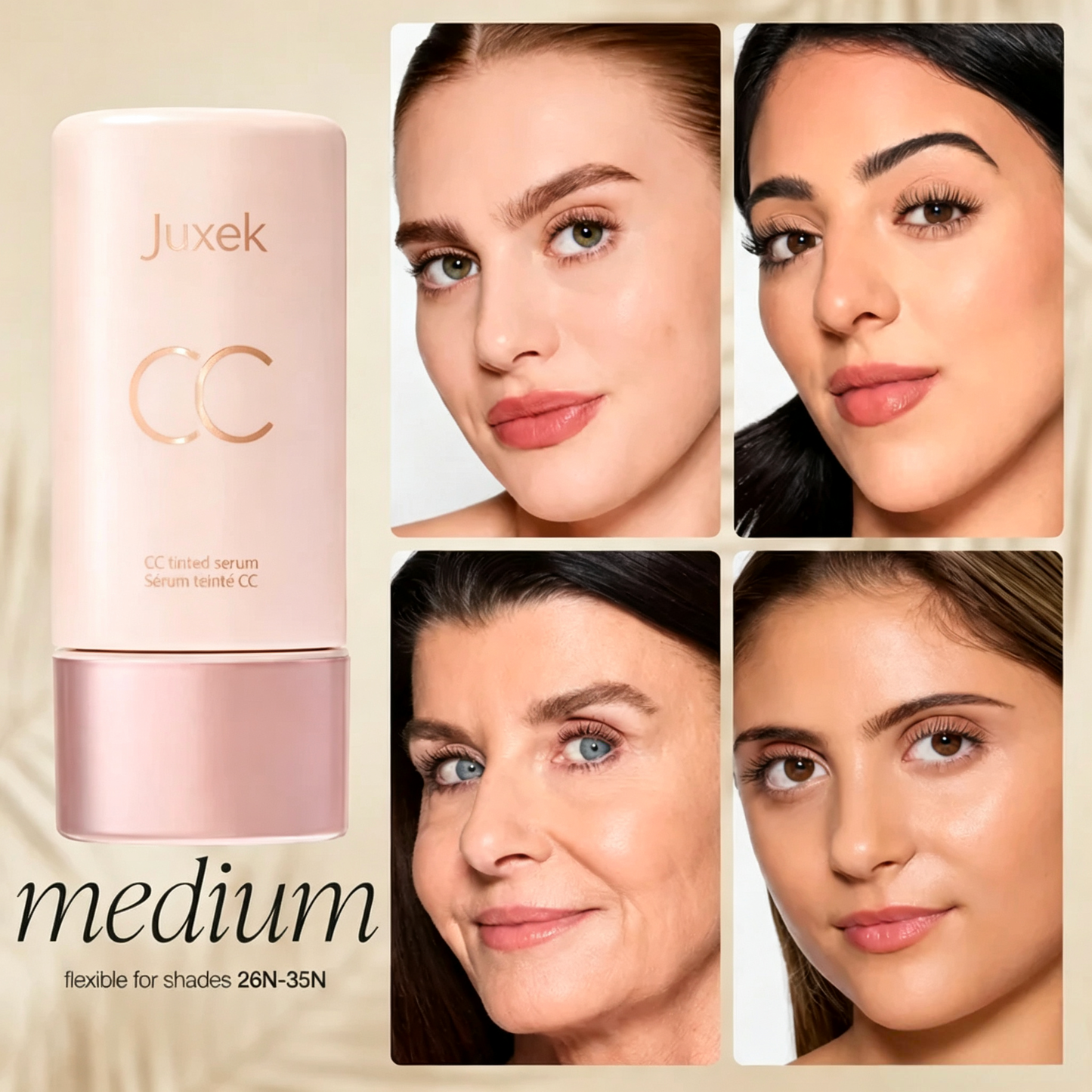 ✨CC color-correcting tinted serum