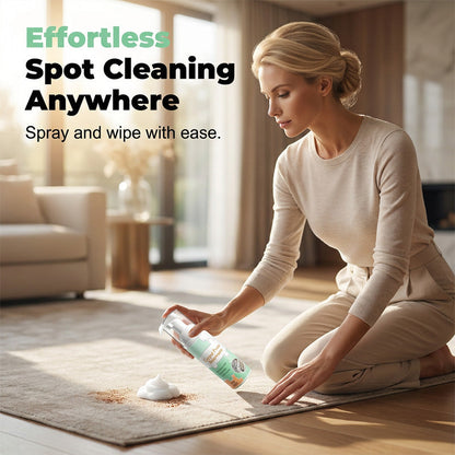 Waterless Carpet Foam Stain Remover with Towel 1